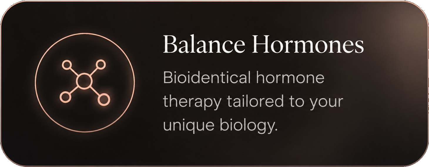balance hormones