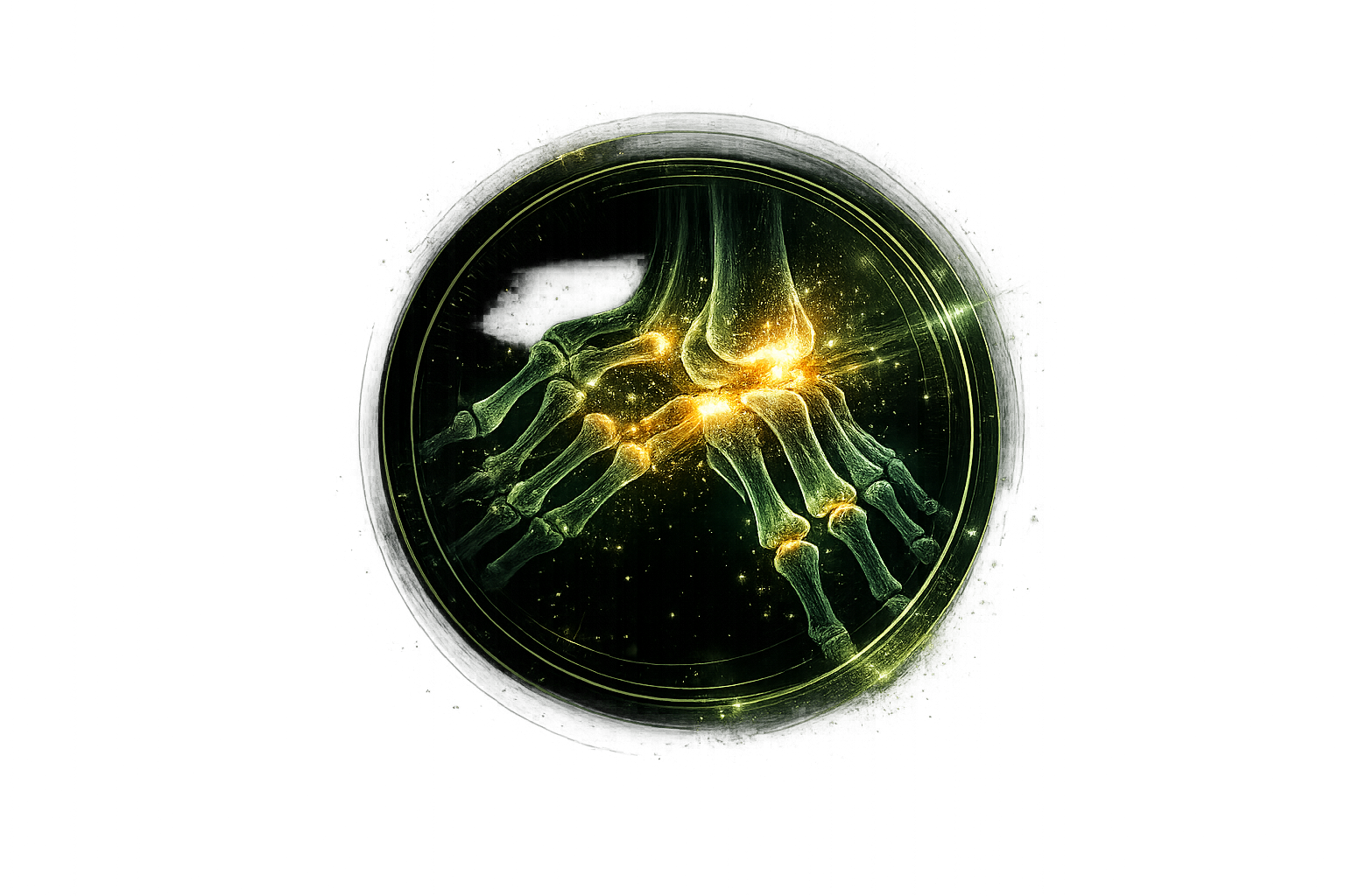 Arthritis and cartilage regeneration icon