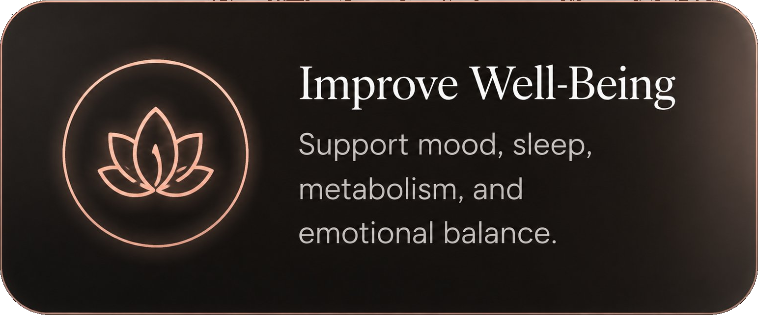 improve wellbeing
