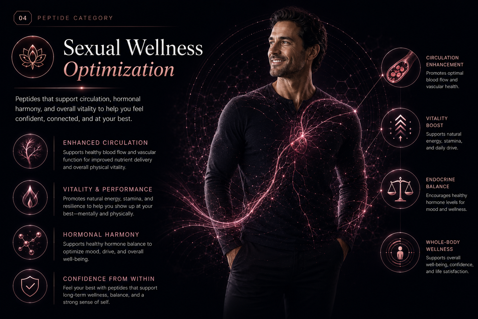 Additional sexual wellness peptide optimization visual