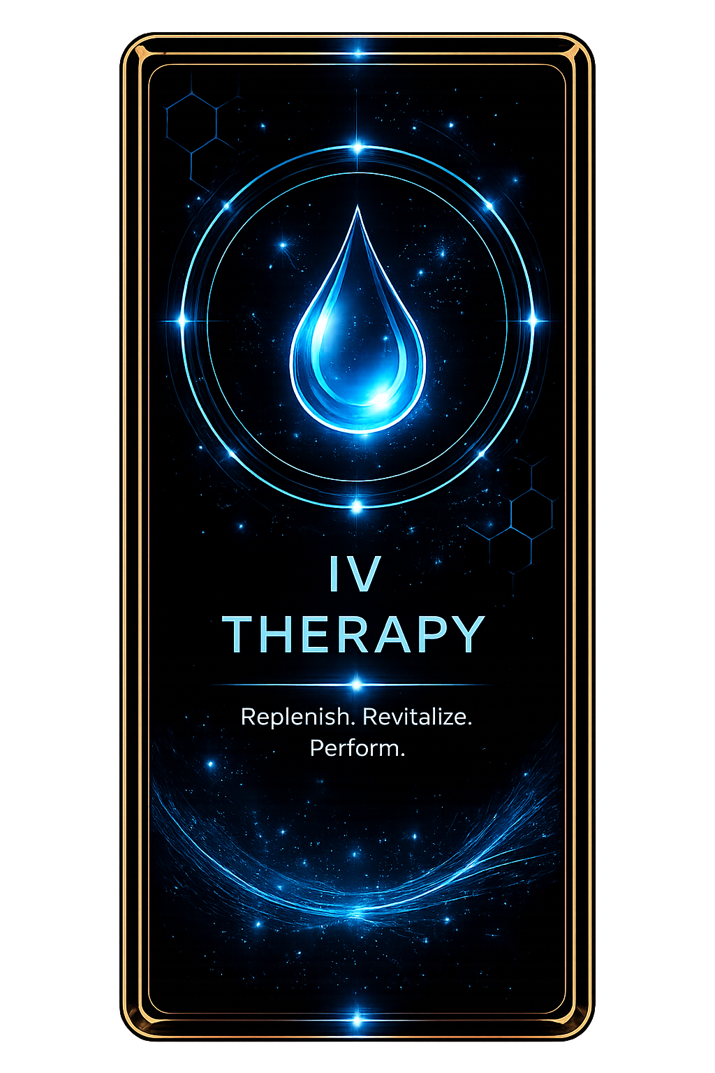 IV Therapy treatment panel for regenerative medicine overview