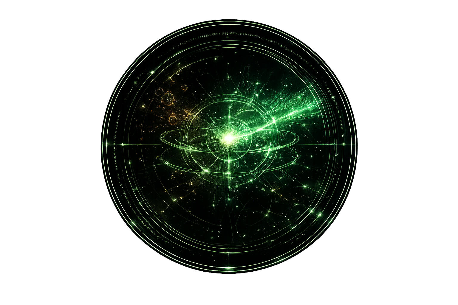 Green regenerative sexual wellness cellular icon