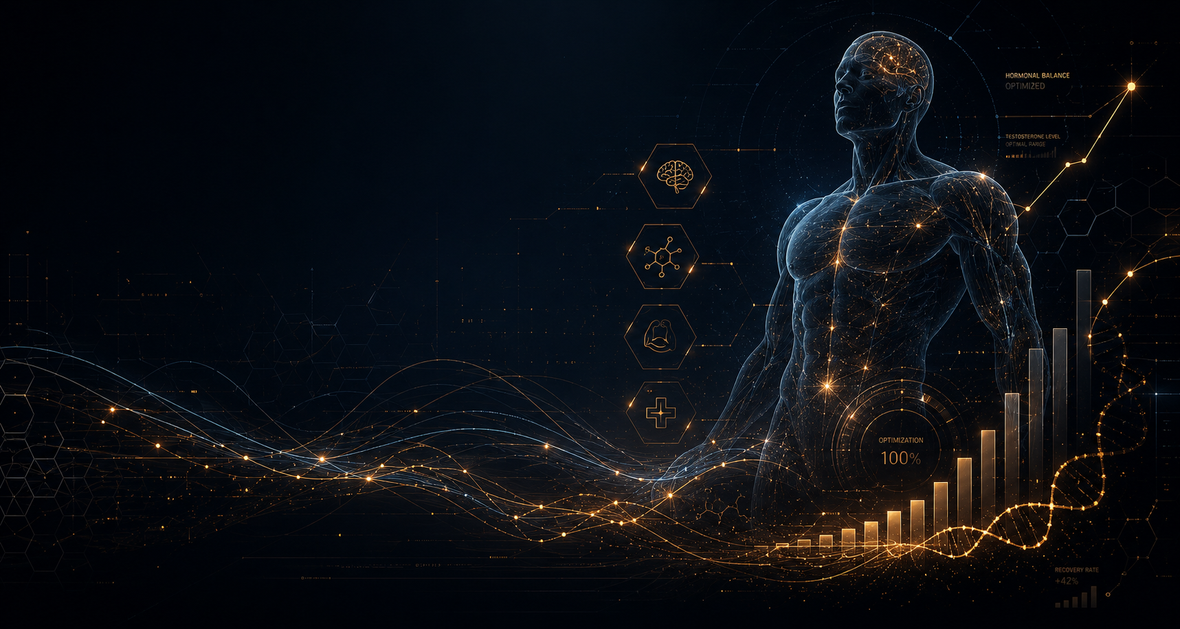 Biological optimization background for testosterone therapy