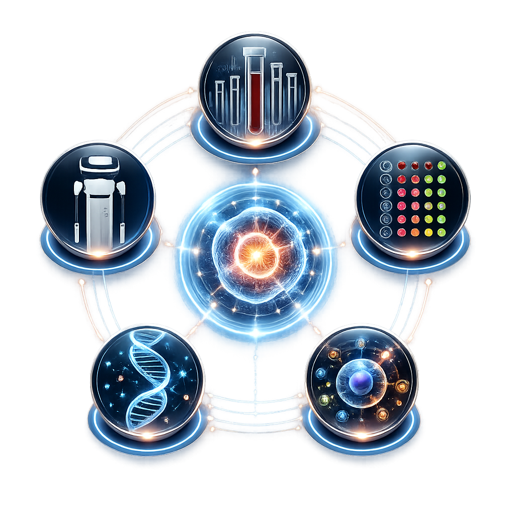 Orbiting advanced testing systems visual